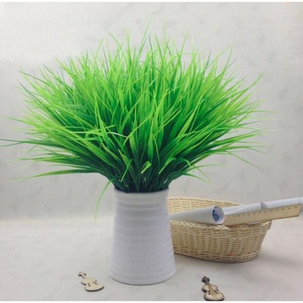 Cụm cỏ giả - Decor trang trí nhà cửa - Cây hoa giả trang trí