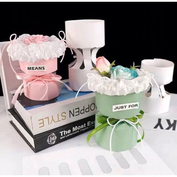 Tập 20 tờ Cốt giấy bìa mini gói hoa 1 bông - Định hình bó hoa - Gói hoa tươi, hoa sáp cực đẹp