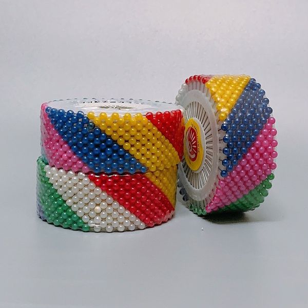 Vỉ 40 Kim Ghim Đầu Hạt Tròn - Dùng Cố Định Vải - Làm Đồ Hanmade