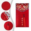 Set 2 chiếc Lì Xì đỏ mừng đám cưới, mừng năm mới - Lì Xì đỏ kèm tua rua giấy nhũ cao cấp và sang trọng