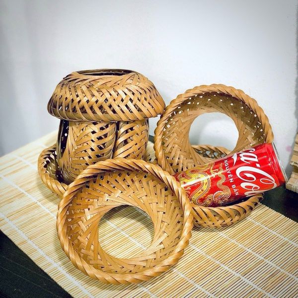 RẾ TRE LÓT NỒI NIÊU -  decor trang trí size 14cm, size 18cm