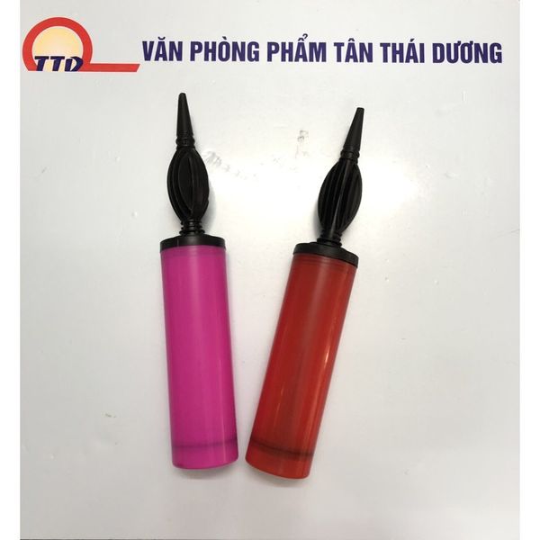 Bơm bóng bằng tay - rẻ - bền- tiện lợi - an toàn