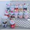 Tập 20 tờ Cốt giấy bìa mini gói hoa 1 bông - Định hình bó hoa - Gói hoa tươi, hoa sáp cực đẹp