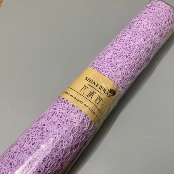 Lưới Nhện Gói Hoa-Giấy gói hoa đủ màu - Lưới Cuộn Sợi 50cm x 5m