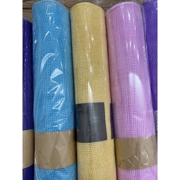 Giấy Gói Hoa - Lưới Gói Hoa - Lưới thô bó hoa kiểu Hàn Quốc , Trang trí giỏ quà ( cuộn 5met)