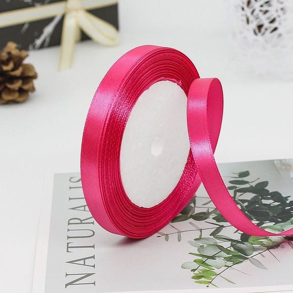 Sỉ 1 cây/10 Cuộn Ruy Băng lụa 1cm nhiều màu - cuộn 22m