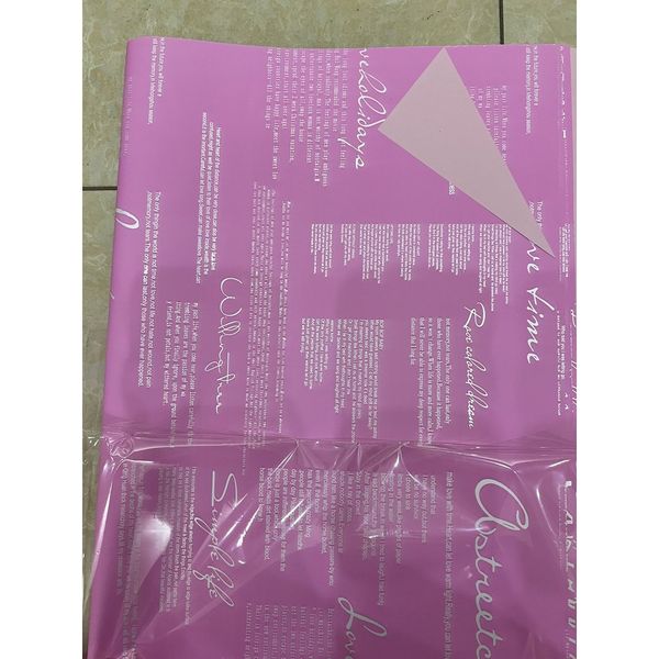 Giấy gói hoa MICA - Giấy gói hoa mika lì 2 mặt - Loại Đẹp, Dày Dặn - sỉ ,lẻ