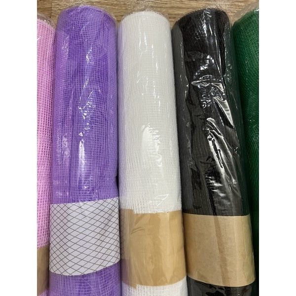 Giấy Gói Hoa - Lưới Gói Hoa - Lưới thô bó hoa kiểu Hàn Quốc , Trang trí giỏ quà ( cuộn 5met)