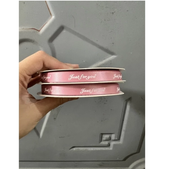 Ruy băng lụa in chữ khổ 1cm*35m