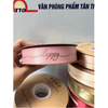 Ruy Băng Lụa In Chữ Happy Bản 2,5cm- Cuộn To Loại đẹp