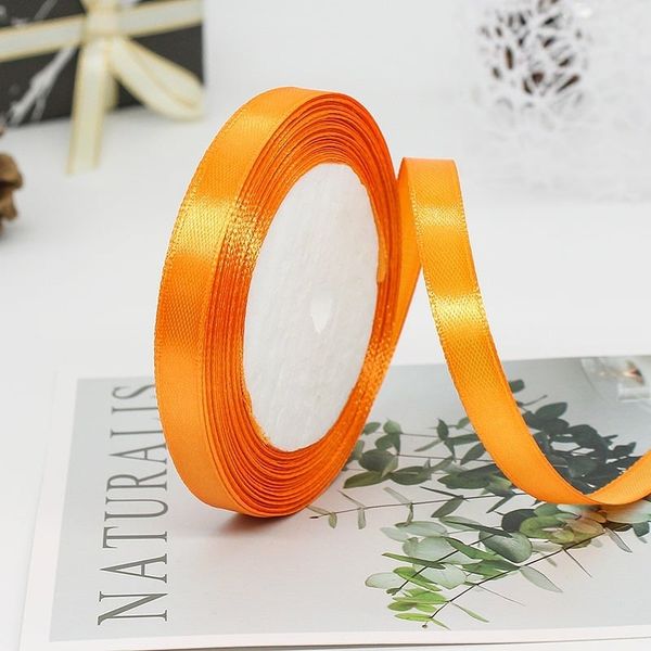 Sỉ 1 cây/10 Cuộn Ruy Băng lụa 1cm nhiều màu - cuộn 22m