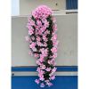 Hoa Giả - Chùm hoa đỗ quyên giả cao cấp dáng rủ treo tường - Decor Trang trí nhà cửa