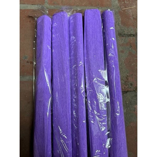 Cuộn Giấy Nhún Làm Hoa Đủ Màu - Giá Rẻ-khổ 50cm*2,5met