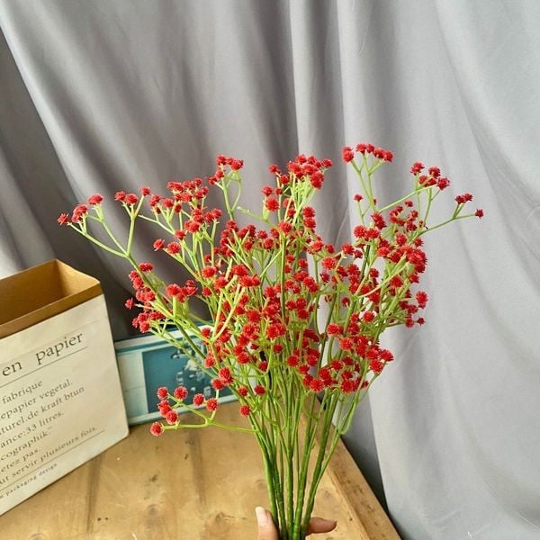 Hoa Giả - Cành hoa baby cao cấp, Cắm lọ hoa trang trí - Decor Trang trí nhà cửa cực đẹp