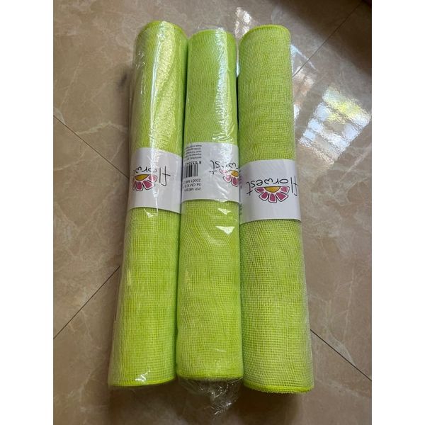 Giấy Gói Hoa - Lưới Gói Hoa - Lưới thô bó hoa kiểu Hàn Quốc , Trang trí giỏ quà ( cuộn 5met)