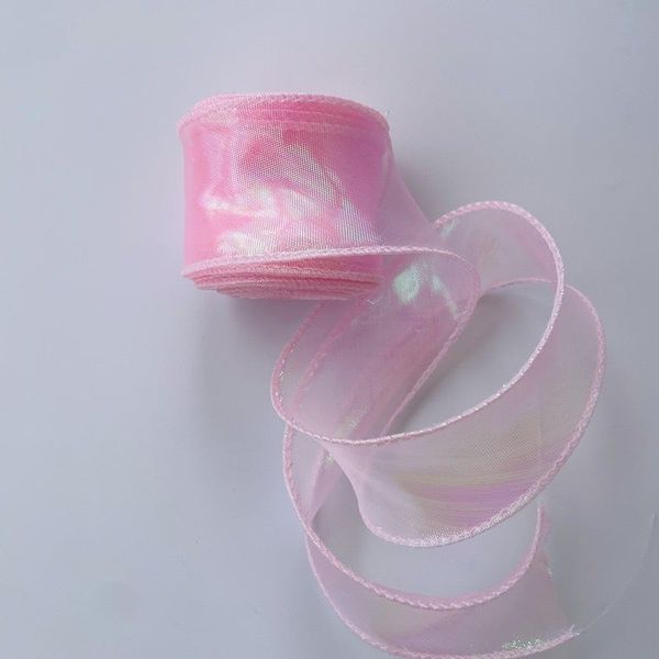 Ruy băng voan viền sóng biển - bản 4cm*9Met (loại không lõi)