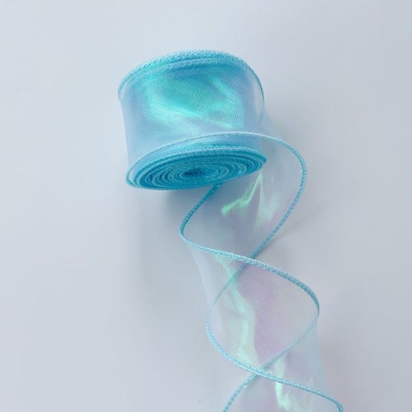 Ruy băng voan viền sóng biển - bản 4cm*9Met (loại không lõi)