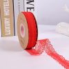 Cuộn Ruy Băng Ren Lưới 40Met Hoạ Tiết Bo Tròn
