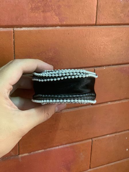 Ruy băng voan viền sóng biển - bản 4cm*9Met (loại không lõi)