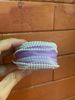 Ruy băng voan viền sóng biển - bản 4cm*9Met (loại không lõi)