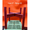 Chậu trồng cây - Chậu trồng cây tròn, hoa văn mắt lưới - Chậu trồng cây giả sứ - Chậu trồng hoa