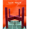 Chậu trồng cây - Chậu trồng cây tròn, hoa văn mắt lưới - Chậu trồng cây giả sứ - Chậu trồng hoa