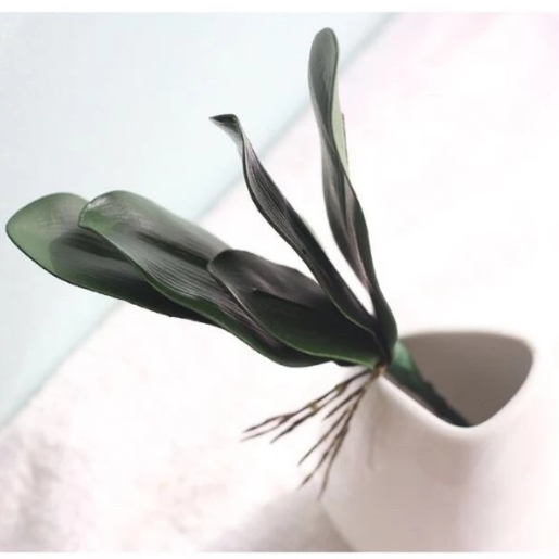 Cành hoa lan hồ điệp cao su 7 bông cao cấp - decor trang trí nhà cửa cực đẹp và sang trọng