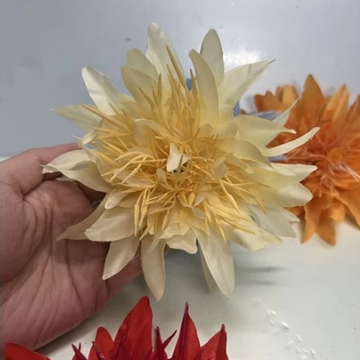Đầu bông hoa Cúc Râu trang trí tết , Decor Loại Đẹp