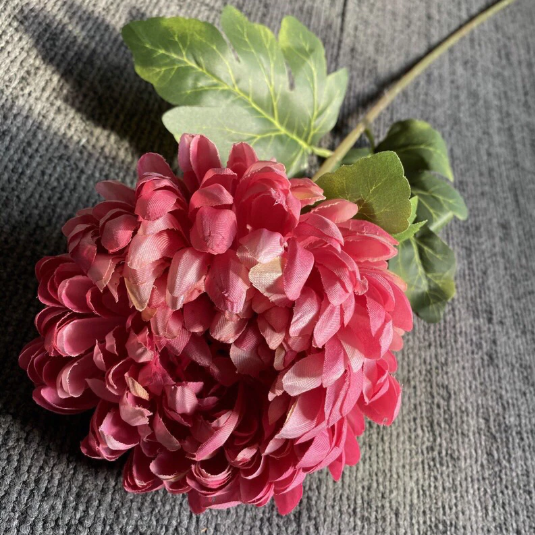 Hoa giả - Cành hoa cúc mẫu đơn cao cấp - Decor trang trí cực đẹp