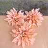 Hoa giả - Đầu bông hoa Cúc Pha Lê bằng lụa - Đầu bông hoa giả trang trí nhà cửa, trang trí tháp oản - Decor giỏ quà Tết