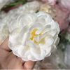 Hoa giả - Đầu bông hoa Cúc Pháp bằng vải lụa - Đầu bông hoa giả trang trí tháp oản, trang trí giỏ quà Tết