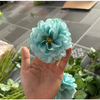 Hoa giả - Đầu bông hoa Cúc Pháp bằng vải lụa - Đầu bông hoa giả trang trí tháp oản, trang trí giỏ quà Tết