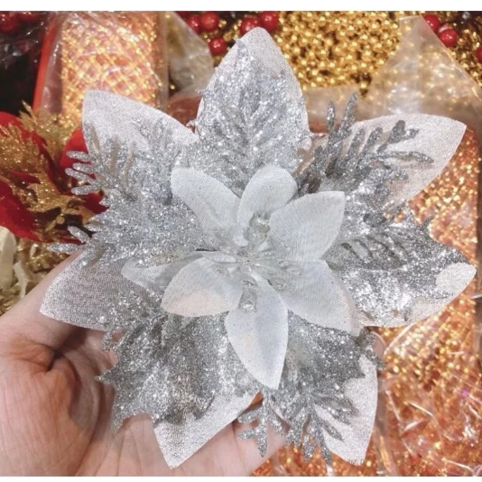 Hoa trạng nguyên vải - Decor Trang trí Tết, làm oản - Trang trí Noel