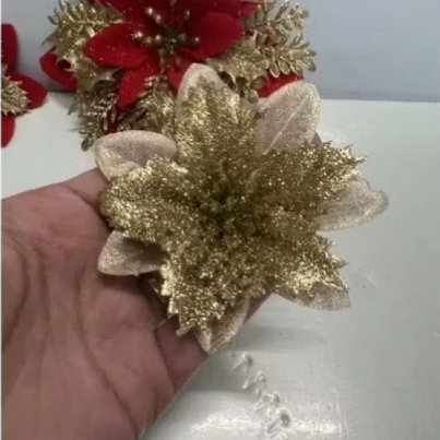 Hoa trạng nguyên vải - Decor Trang trí Tết, làm oản - Trang trí Noel
