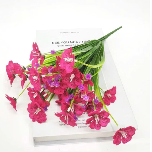 Hoa Giả - Hoa Cỏ Bướm - Cụm hoa cỏ bướm giả - Decor Trang trí cực xinh