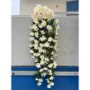 Hoa Giả - Chùm hoa đỗ quyên giả cao cấp dáng rủ treo tường - Decor Trang trí nhà cửa