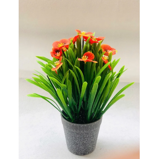 Hoa Giả - Chậu Hoa Giả - Chậu hoa thuỷ tiên giả trang trí nhà cửa - Decor siêu đẹp