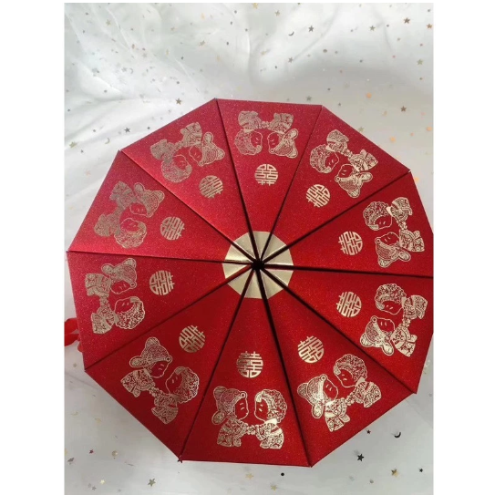 Vỏ hộp  tam giác ánh nhũ xếp tròn - vỏ hộp bánh cưới sang trọng