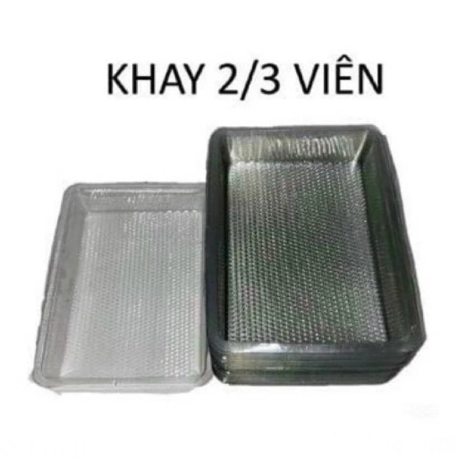 Khay nhựa - Khay mica đựng xốp cắm hoa tươi tiện lợi - khay mika