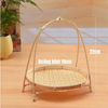 Mẹt tre tầng đan thủ công đựng đồ ăn, trang trí phụ kiện decor chụp ảnh