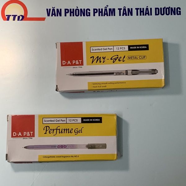 Hộp Bút viết Nước Dong-A My Gel 12 Chiếc / MyGel 0.5mm - Có Mùi Thơm (Sản xuất tại Hàn Quốc)