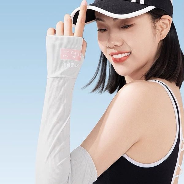 Găng tay dài chống nắng , Ống tay chống nắng , Găng Tay Chống Nắng Đạp Xe Xuất Hàn