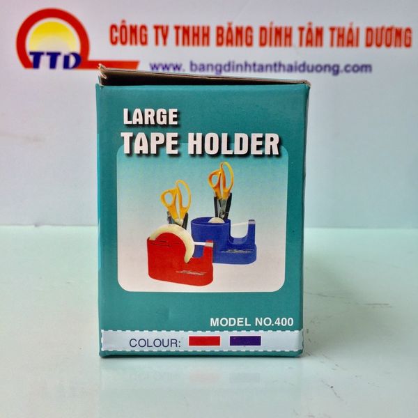 CẮT BĂNG DÍNH ĐỂ BÀN - DÂN HOA 400 - CẮT BĂNG KEO 2,4CM