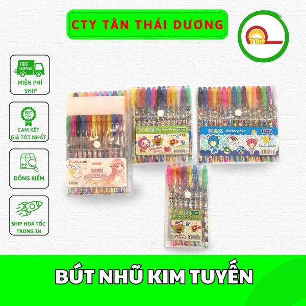 BÚT NHŨ KIM TUYẾN MÀU ĐẸP, TRANG TRÍ, THIẾT KẾ