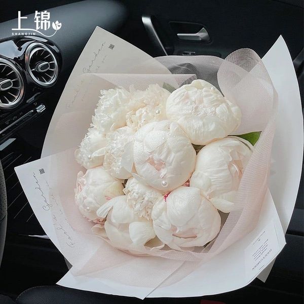 Giấy Gói Hoa. Cuộn Lưới Voan ,Trang Trí Giỏ Quà ,Bọc Giỏ Trái Cây, Phụ Kiện Gói Hoa 50cmx9m