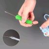 Kim móc len - Kim móc tay cầm mềm chống trơn trượt - dụng cụ đan len