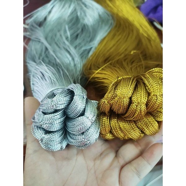 BÓ DÂY KIM TUYẾN DÀI , Dây Kim Tuyến làm đồ handmade ,Dây Kim Tuyến làm đồ thủ công - trang trí hộp quà .