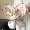 Giấy gói hoa hình con bướm - Gói hoa tươi, hoa sáp cực xinh