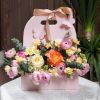 Túi đựng hoa - Túi giấy quai xách hoạ tiết cánh bướm cao cấp - Túi đựng hoa tươi, hoa sáp cực xinh
