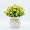 Chậu hoa giả - Chậu hoa cúc nhí để bàn - Chậu hoa nhựa trang trí - Decor trang trí nhà cửa